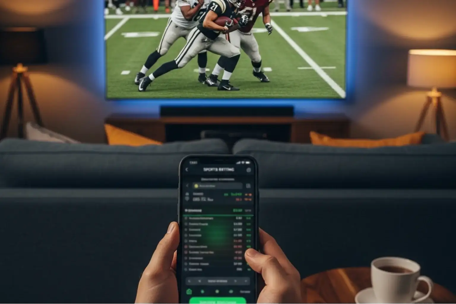 NFL live prop betting in-play markets for UK punters