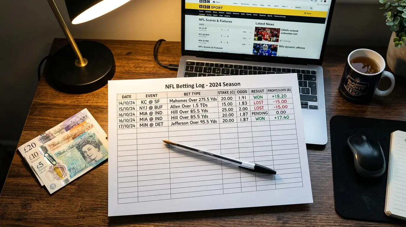 NFL prop bet bankroll management for UK punters